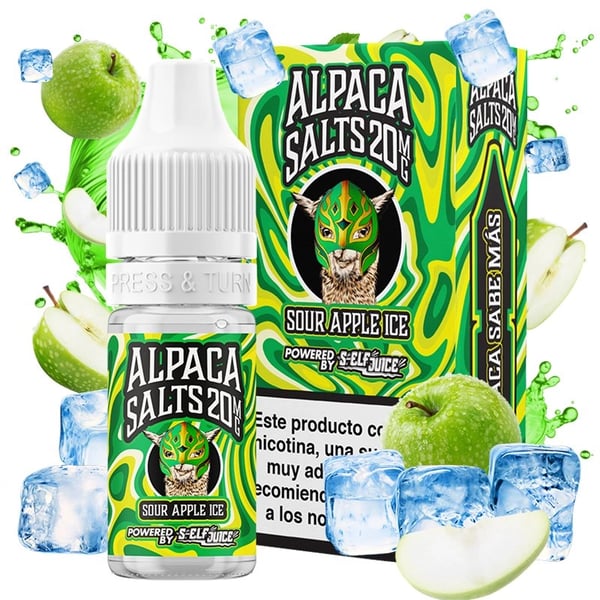 Sour Apple Ice - Alpaca Salts 10ml
