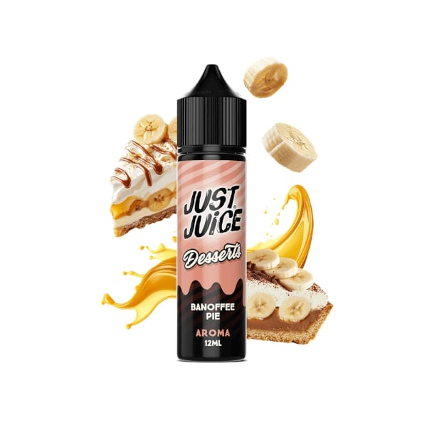 Aroma Banoffee Pie - Just Juice Desserts (Longfill)