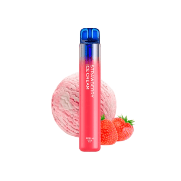 Vaper desechable Strawberry Ice Cream - Vozol Neon 1000