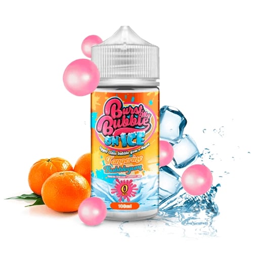Tangerine Bubblegum - Burst My Bubble On Ice 100ml