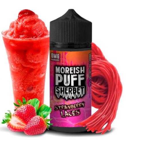 Moreish Puff Sherbet Strawberry Lace