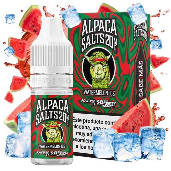Sales Watermelon Ice - Alpaca Salts 10ml