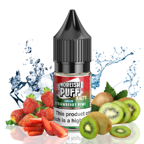 Strawberry & Kiwi Chilled - Moreish Puff Nic Salt