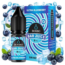 Sales Ultra Blueberry Ice - Bar Juice by Bombo -10ml