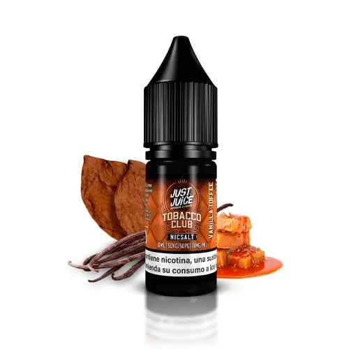 Just Juice Nic Salt Tobacco Club Vanilla Toffee 10ml (Outlet)