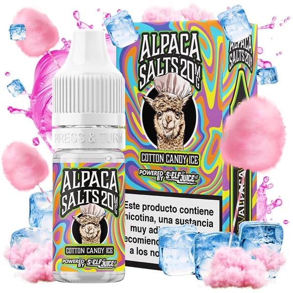 Sales Cotton Candy Ice - Alpaca Salts 10ml