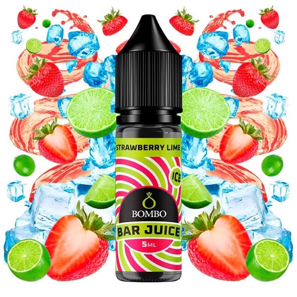 Aroma Strawberry Lime Ice - Bar Juice by Bombo (Longfill para Sales)