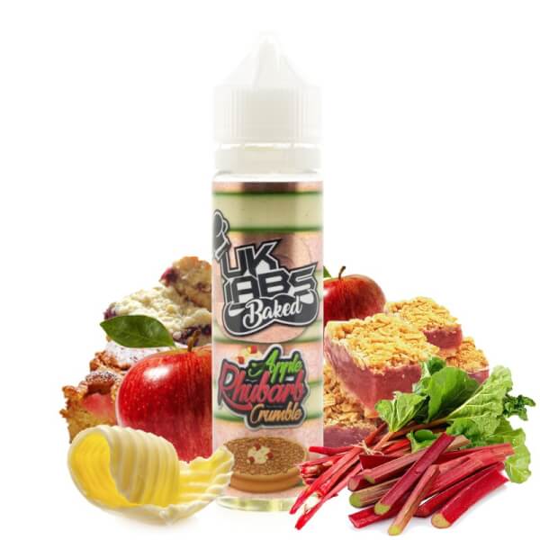 Apple Rhubarb Crumble - UK Labs Baked