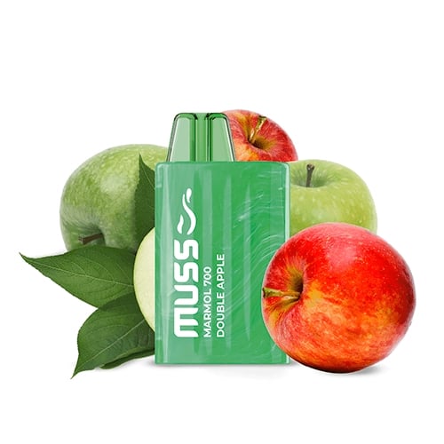 Vaper desechable Double Apple - Muss Marmol 700