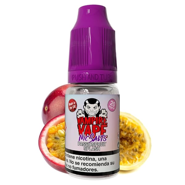 Passionfruit Splash - Vampire Vape Nic Salts 10ml