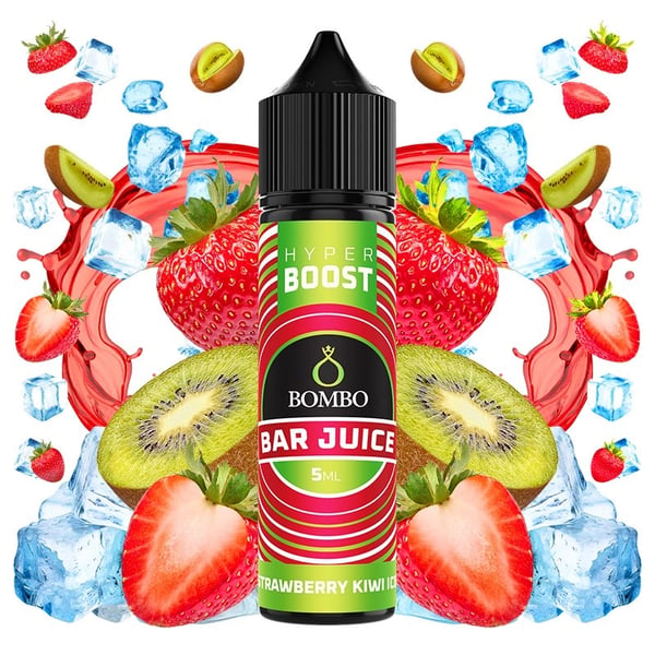 Aroma Strawberry Kiwi Ice - Bar Juice Hyper Boost by Bombo (Longfill)