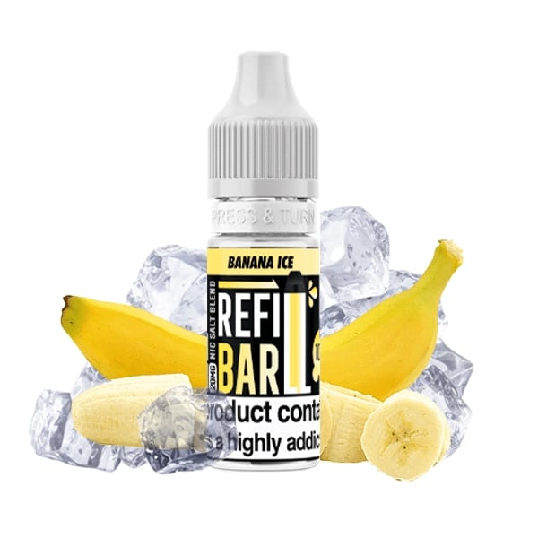 Bar Salts Refill - Banana Ice 10ml (Outlet)