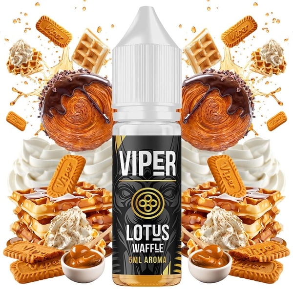 Aroma Lotus Waffle - Viper Eliquids (Longfill para Sales)