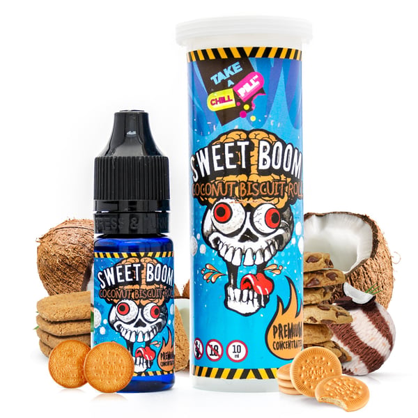 Aroma Take a Chill Pill - Sweet Boom Coconut Biscuit Roll