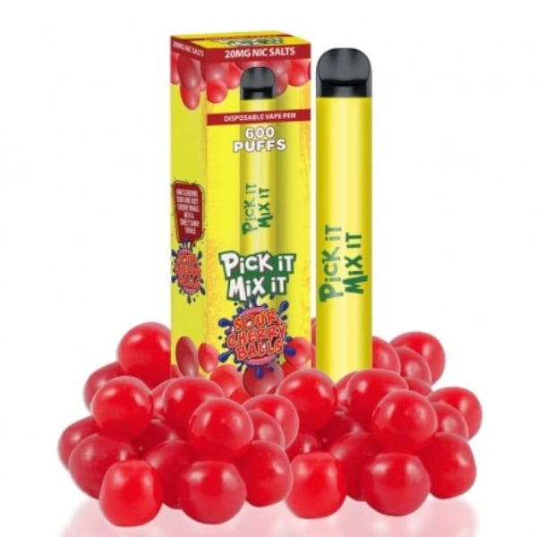 Sour Cherry Balls Pick It Mix It - Pod Desechable