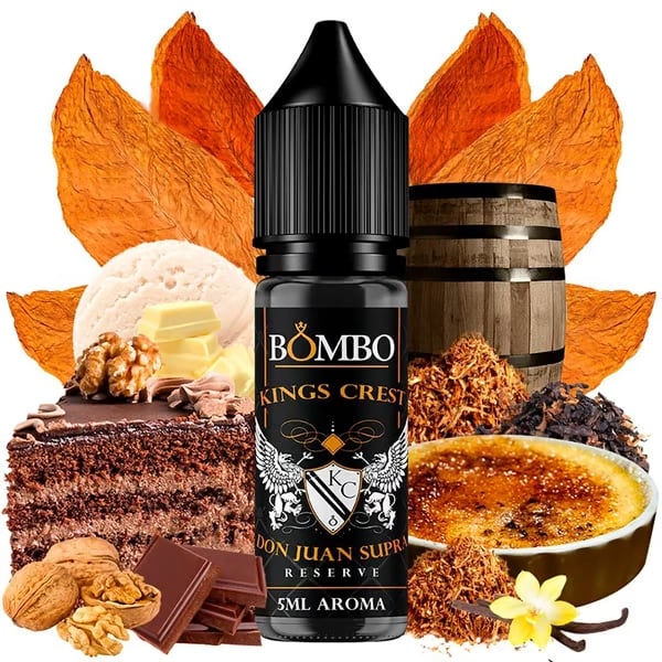 Aroma Don Juan Supra Reserve - Kings Crest & Bombo (Longfill para Sales)