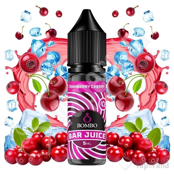 Aroma Cranberry Cherry - Bar Juice by Bombo (Longfill para Sales) 