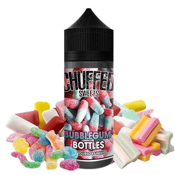 Chuffed Sweets - Bubblegum Bottles 100ml