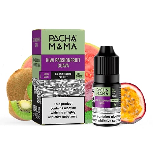 Sales Kiwi Passionfruit Guava - Pachamama Salts 10ml