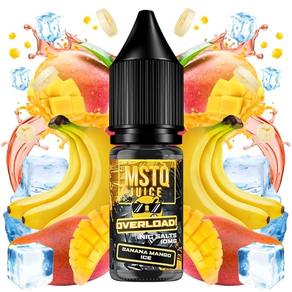 Sales Banana Mango Ice - MSTQ Juice Overload Nic Salts 10ml