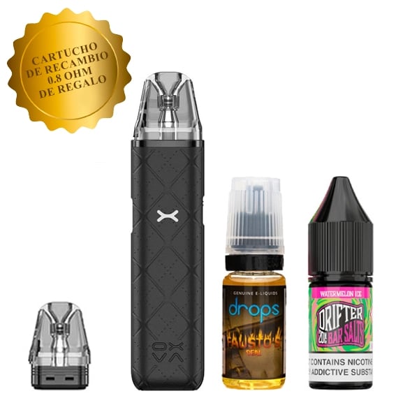 Pack Dejar de Fumar - Oxva Xlim Go + Sales 10mg