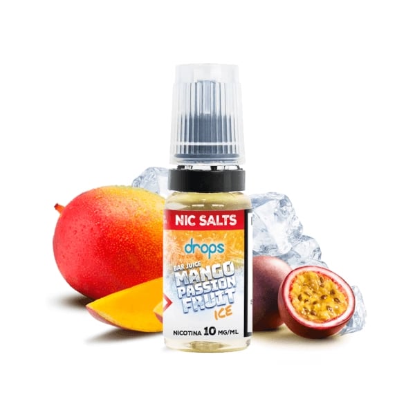 Sales Mango Passion Fruit Ice - Drops Bar Juice Salts 10ml