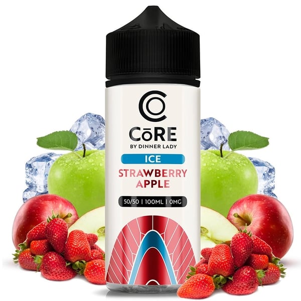 Core Strawberry Apple Ice - Dinner Lady - 100ml