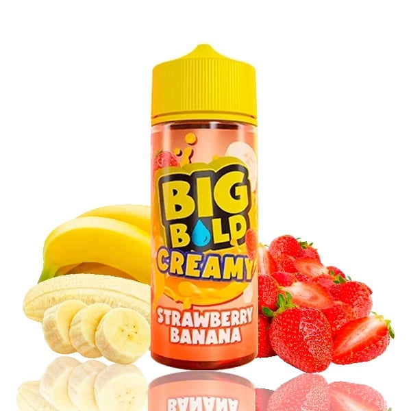Creamy Strawberry Banana - Big Bold 100ml