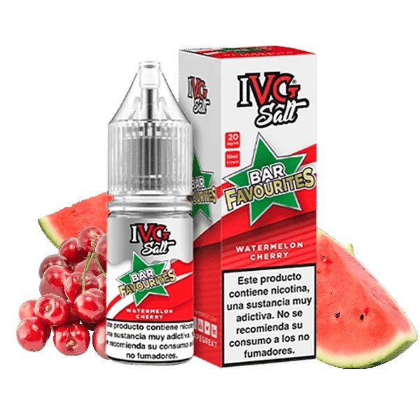 Salts Watermelon Cherry - IVG - Favourite Bar - 10ml