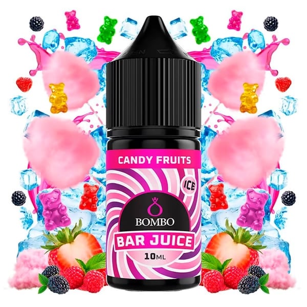 Aroma Candy Fruits Ice - Bar Juice by Bombo (Longfill para Sales)