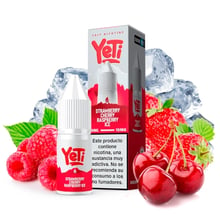 Sales Strawberry Cherry Raspberry Ice - Yeti Summit Salts 10mg