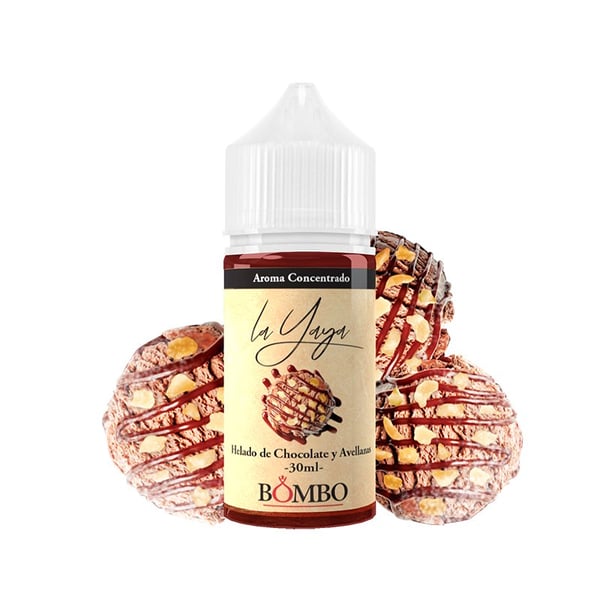 Aroma La Yaya Helado de Chocolate y Avellanas 30ml - Bombo