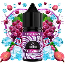 Aroma Super Grape Ice - Bar Juice by Bombo (Longfill para Sales)