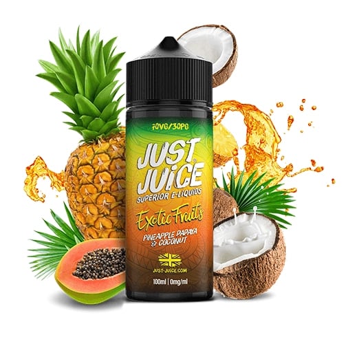 Iconic Fruit Papaya, Pineapple & Coconut - Just Juice 100ml