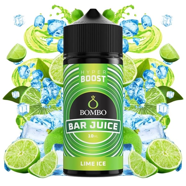 Aroma Lime Ice - Bar Juice Hyper Boost by Bombo 10ml/120 (Longfill)
