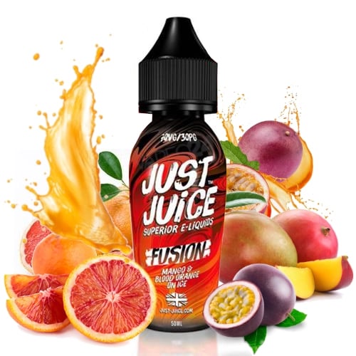 Just Juice Fusion Blood Orange Mango On Ice 50ml