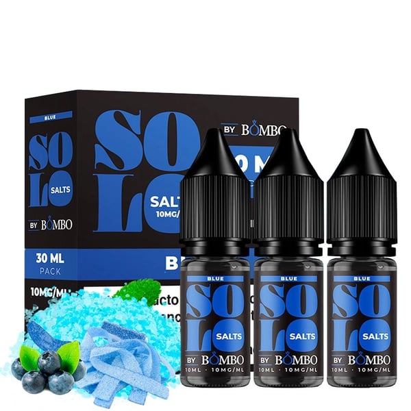 Bombo Solo Nic Salts - Blue