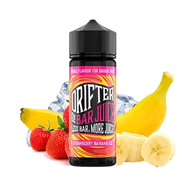 Aroma Strawberry Banana Ice - Juice Sauz Drifter Bar (Longfill)