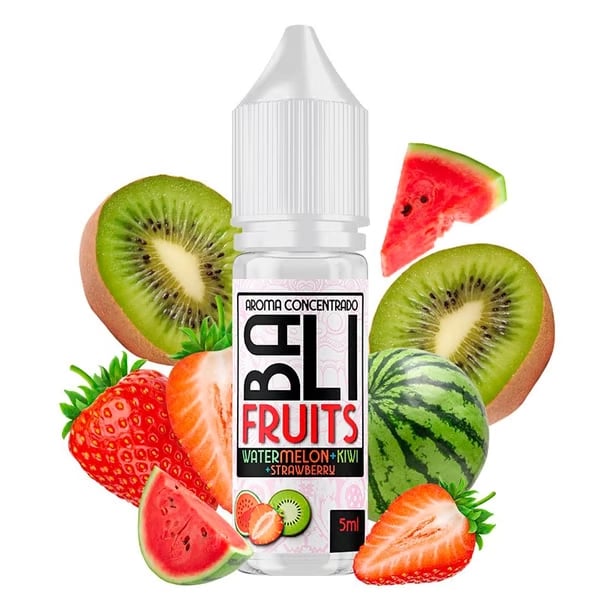 Aroma Watermelon Kiwi Strawberry - Bali Fruits by Kings Crest (Longfill para Sales)