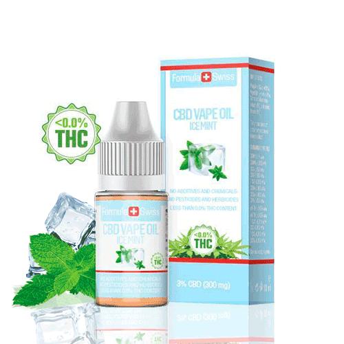 Formula Swiss Ice Mint 10ml - CBD E-Liquid
