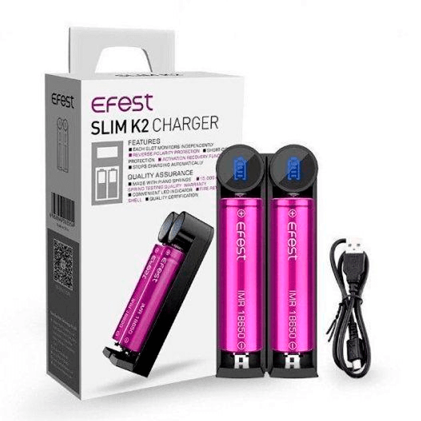 Cargador Efest Slim K2 (outlet)