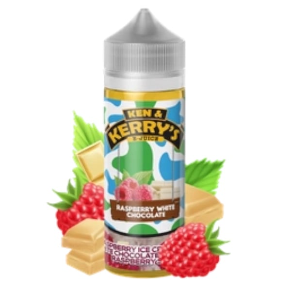 Raspberry White Chocolate - Ken & Kerrys 100ml
