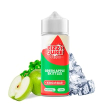 King Bar Green Apple Skittles - Fizzy Juice 100ml