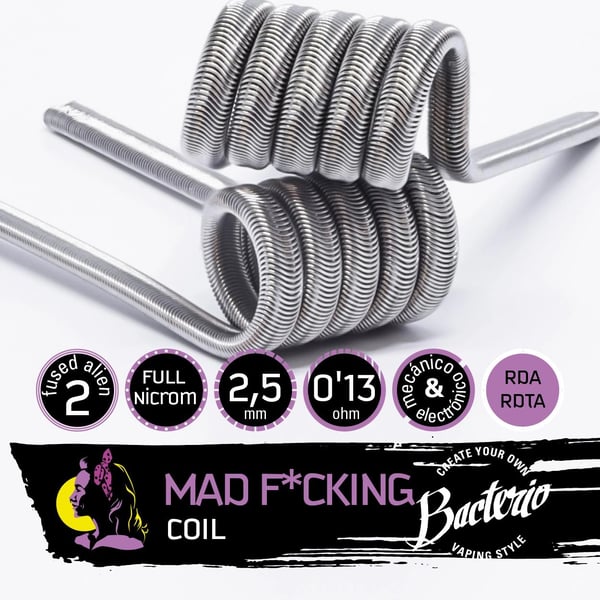 Pack Bacterio Coils (Mad F*cking + Devil’s Work)