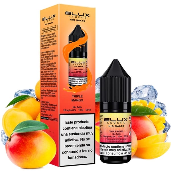 Sales Triple Mango - Elux Nic Salts 10ml