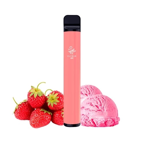 Elf Bar ELF600 Strawberry Ice Cream - Pod desechable