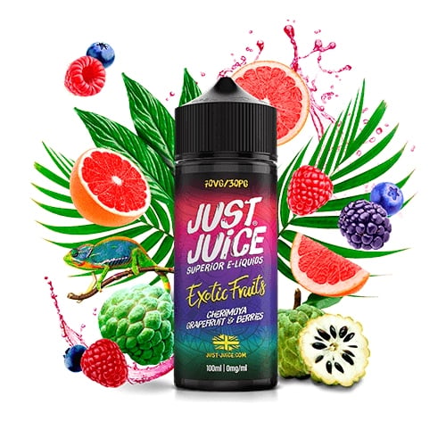 Exotic Fruits Cherimoya Grapefruit & Berries - Just Juice 100ml