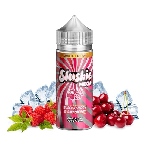 Slushie Mega Black Cherry Raspberry 100ml