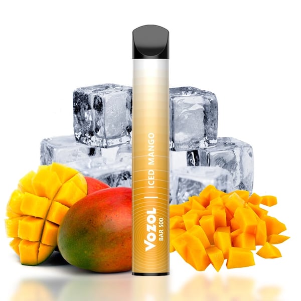 Pod desechable Vozol Bar Strawberry Mango Iced 20mg