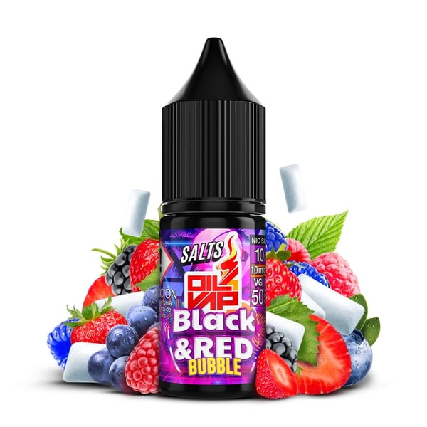 Black & Red Bubble - Oil4vap Salts